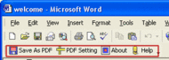 Word to PDF Converter screenshot